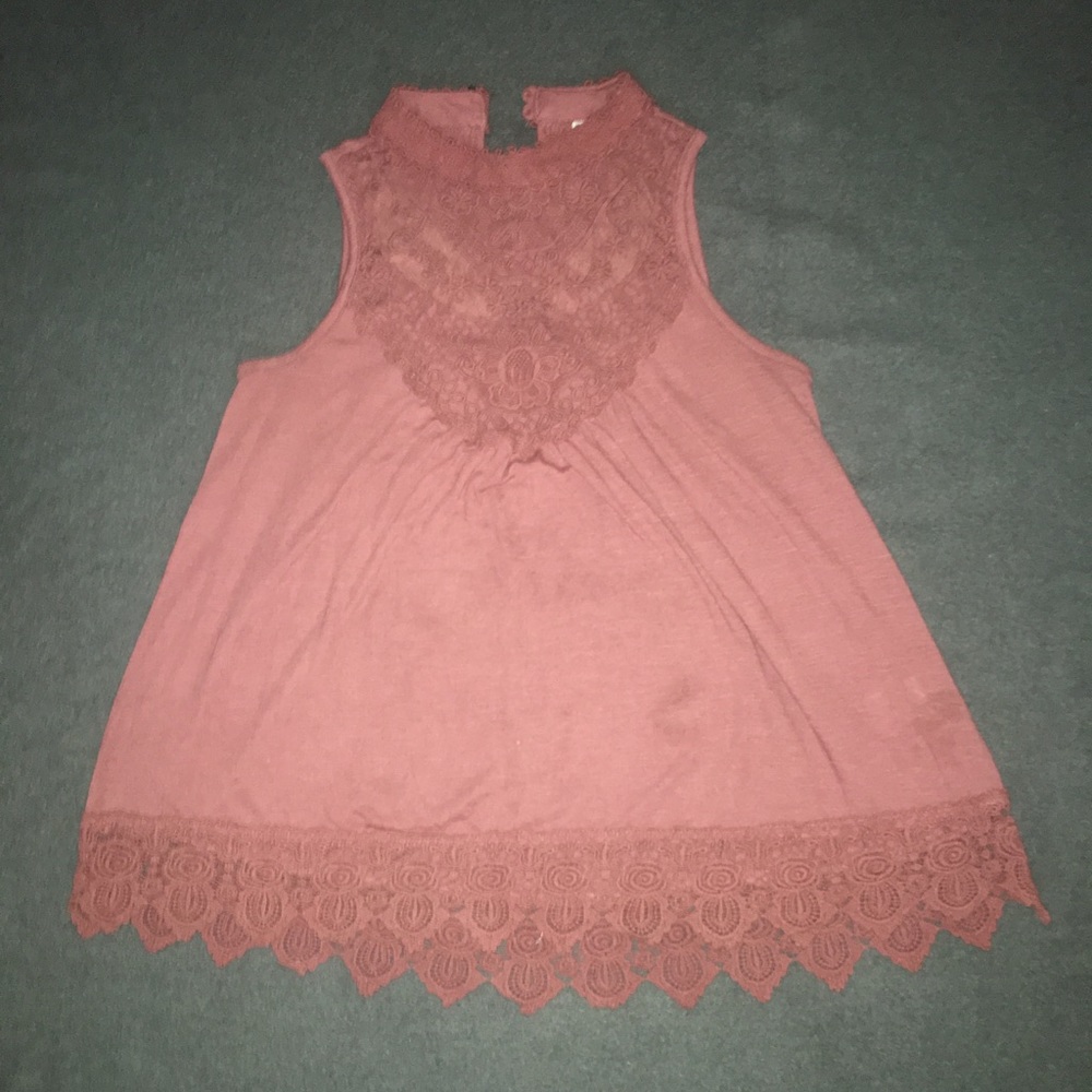 Trendy Women’s Rouge Pink Tank Top